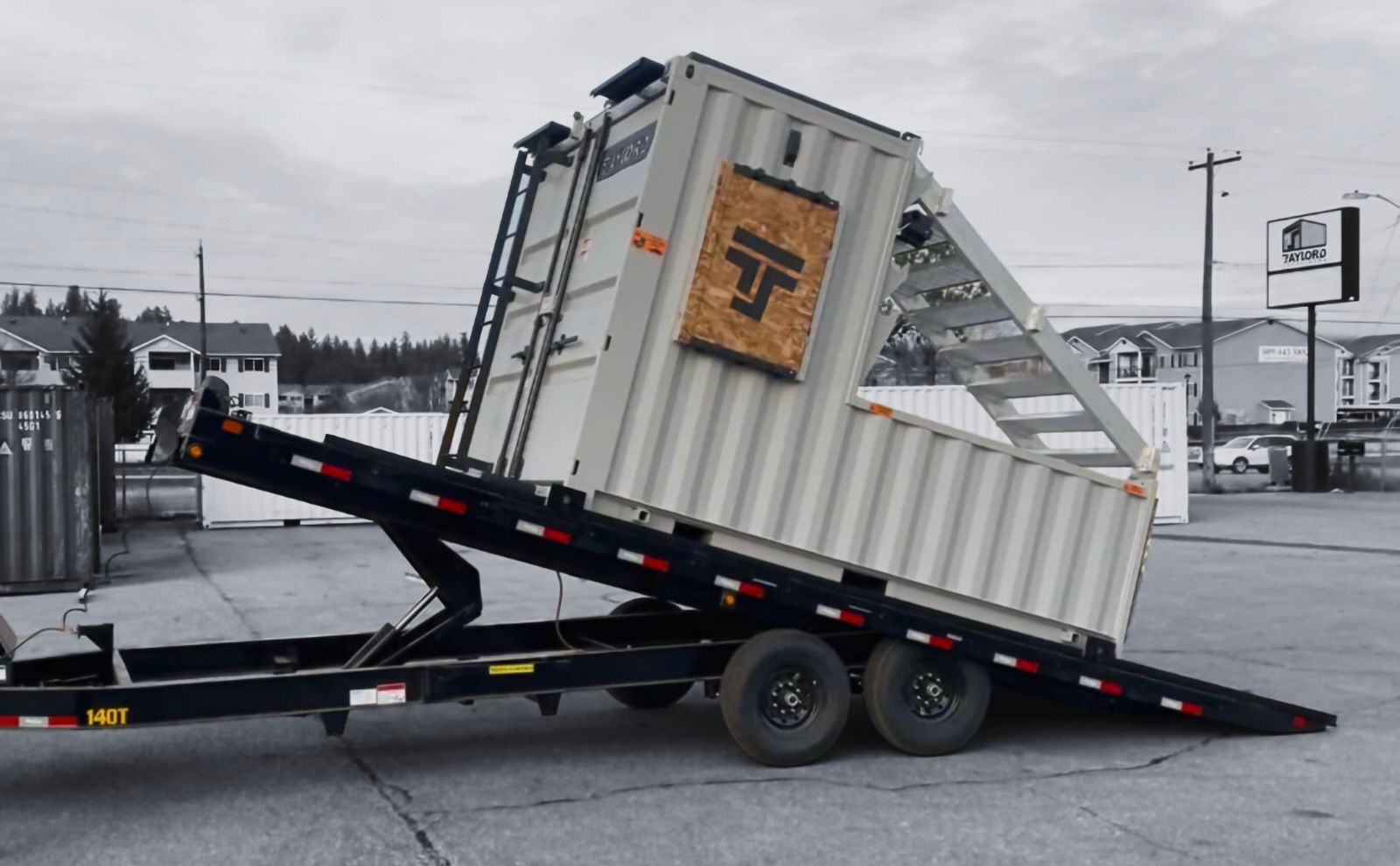 Taylor'd Series 12 Trailer Option for mobile fire training