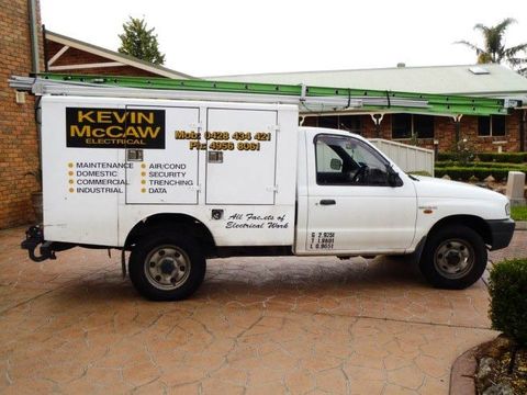 kevin mccaw electrical business truck