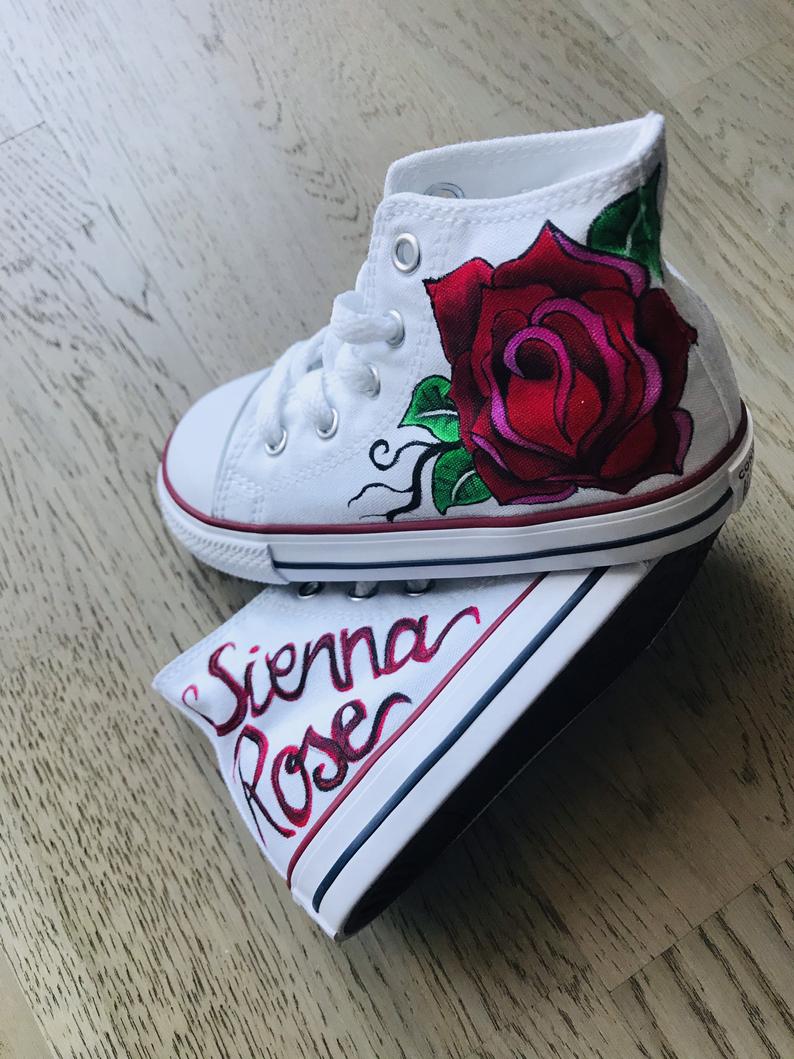 Converse All Star dipinte a mano