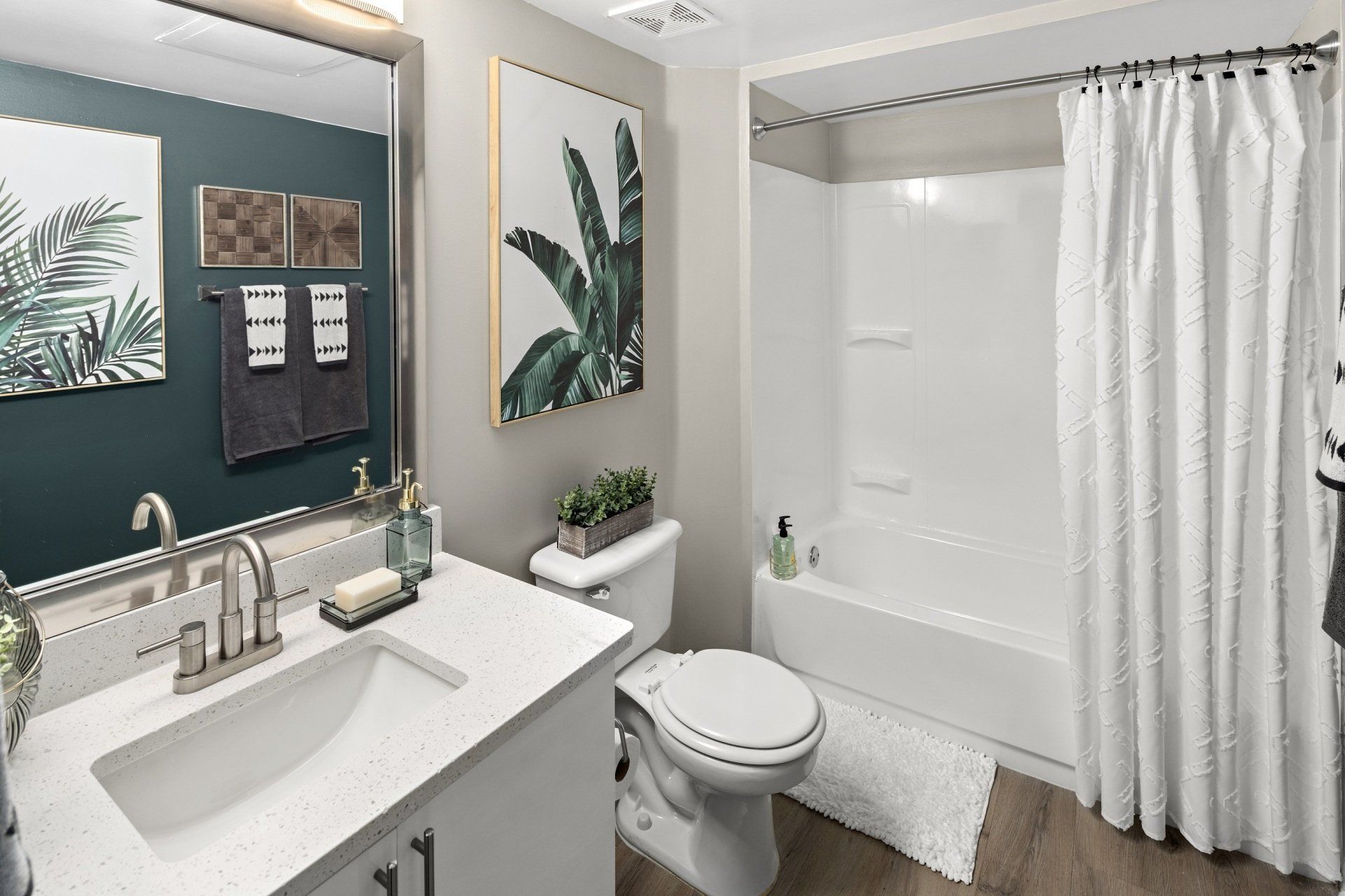 Bathroom at The Asher.