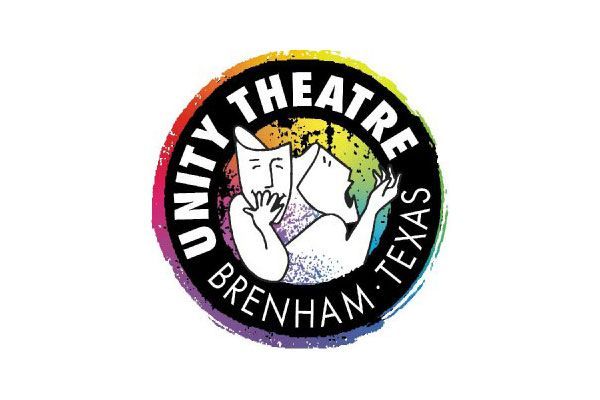 A logo for the unity theatre in brenham texas