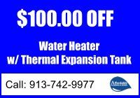 Water Heater Coupon — Kansas City, MO — Affordable Plumbing & Sewer