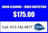 Drain Cleaning and Video Inspection Coupon — Kansas City, MO — Affordable Plumbing & Sewer