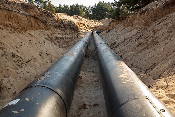 Layed Pipeline — Kansas City, MO — Affordable Plumbing & Sewer