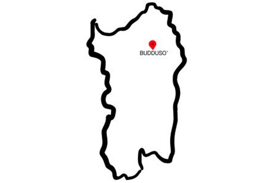 Buddusò position