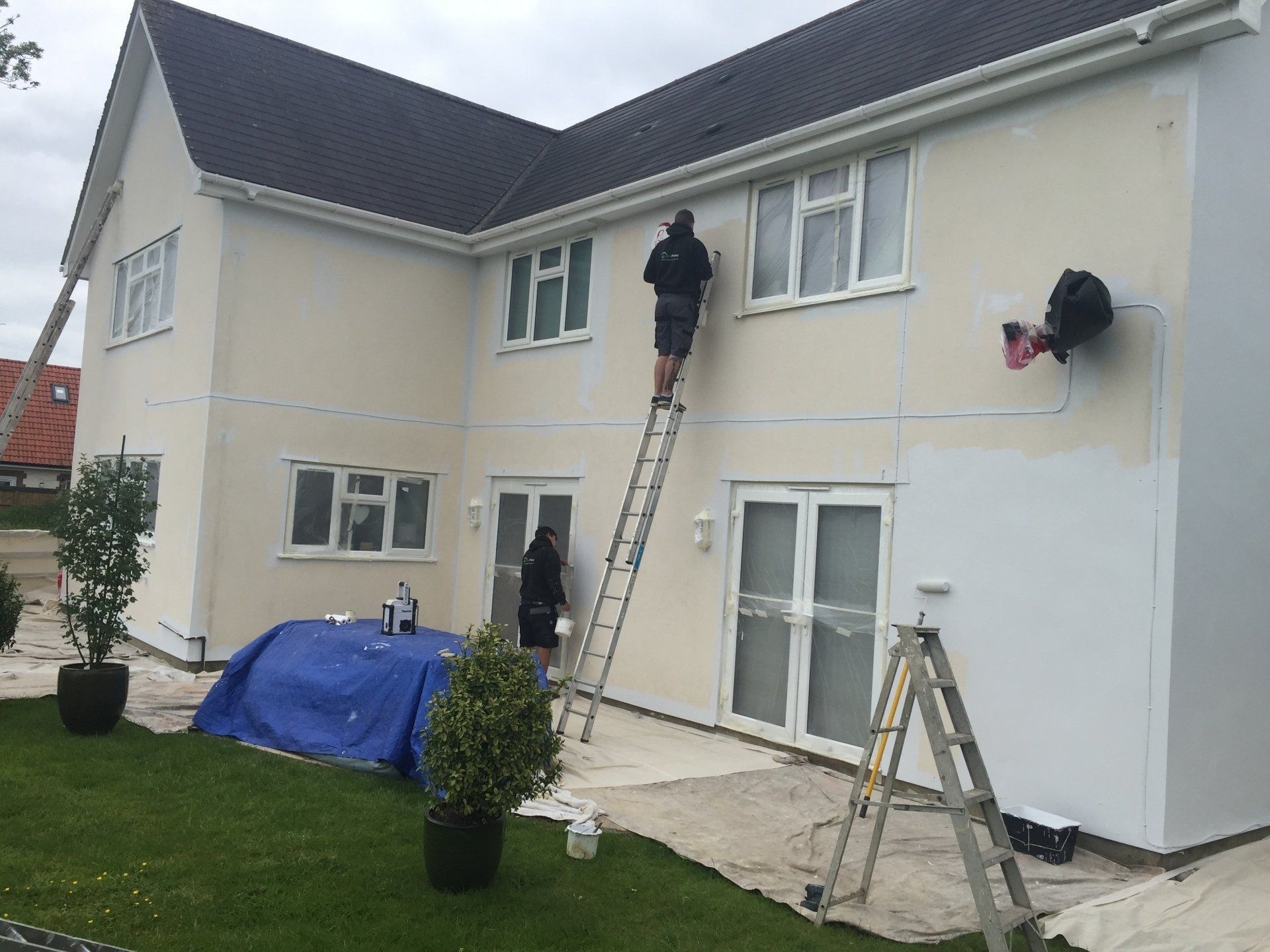 exterior house painting bridgwater somerset