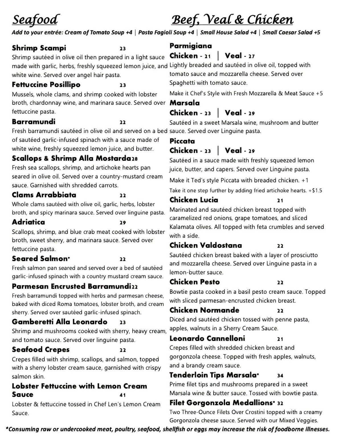 Title: Discover Culinary Excellence with Mama Lucia's Restaurant Menu