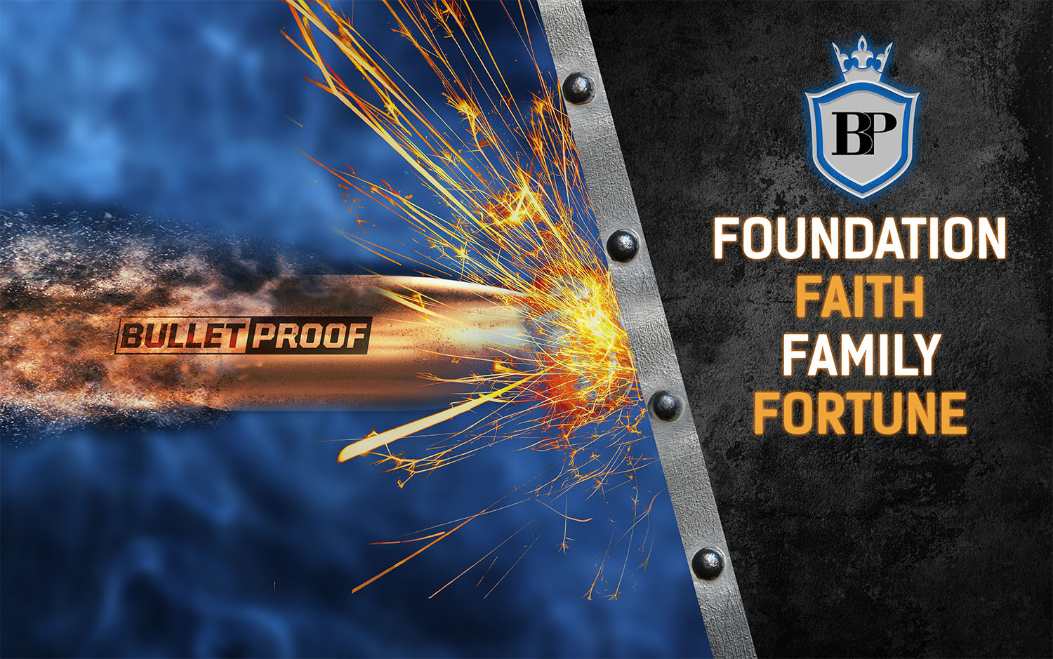 An ad for the foundation faith family fortune