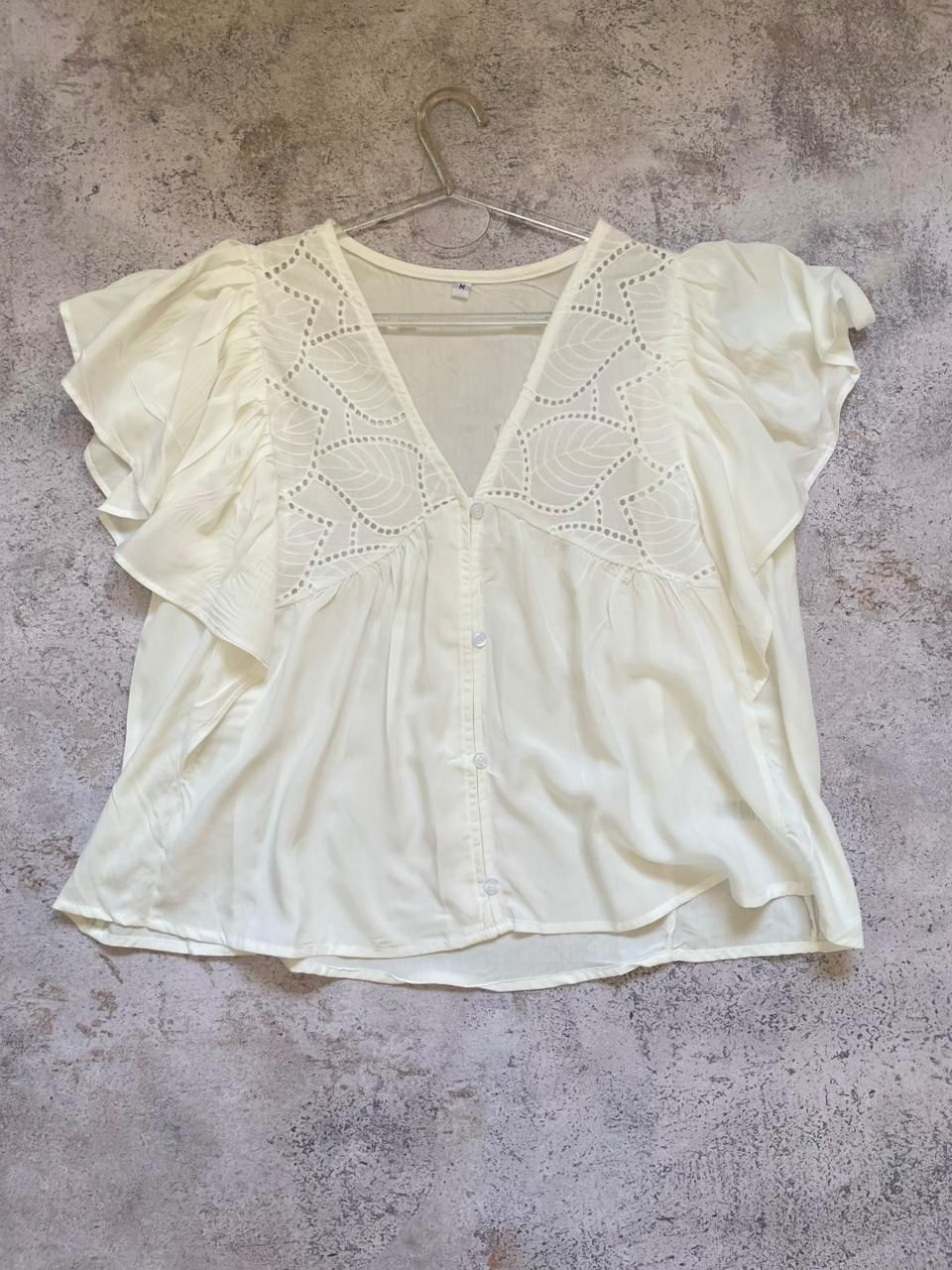 Blusa Mariposa  Broderie