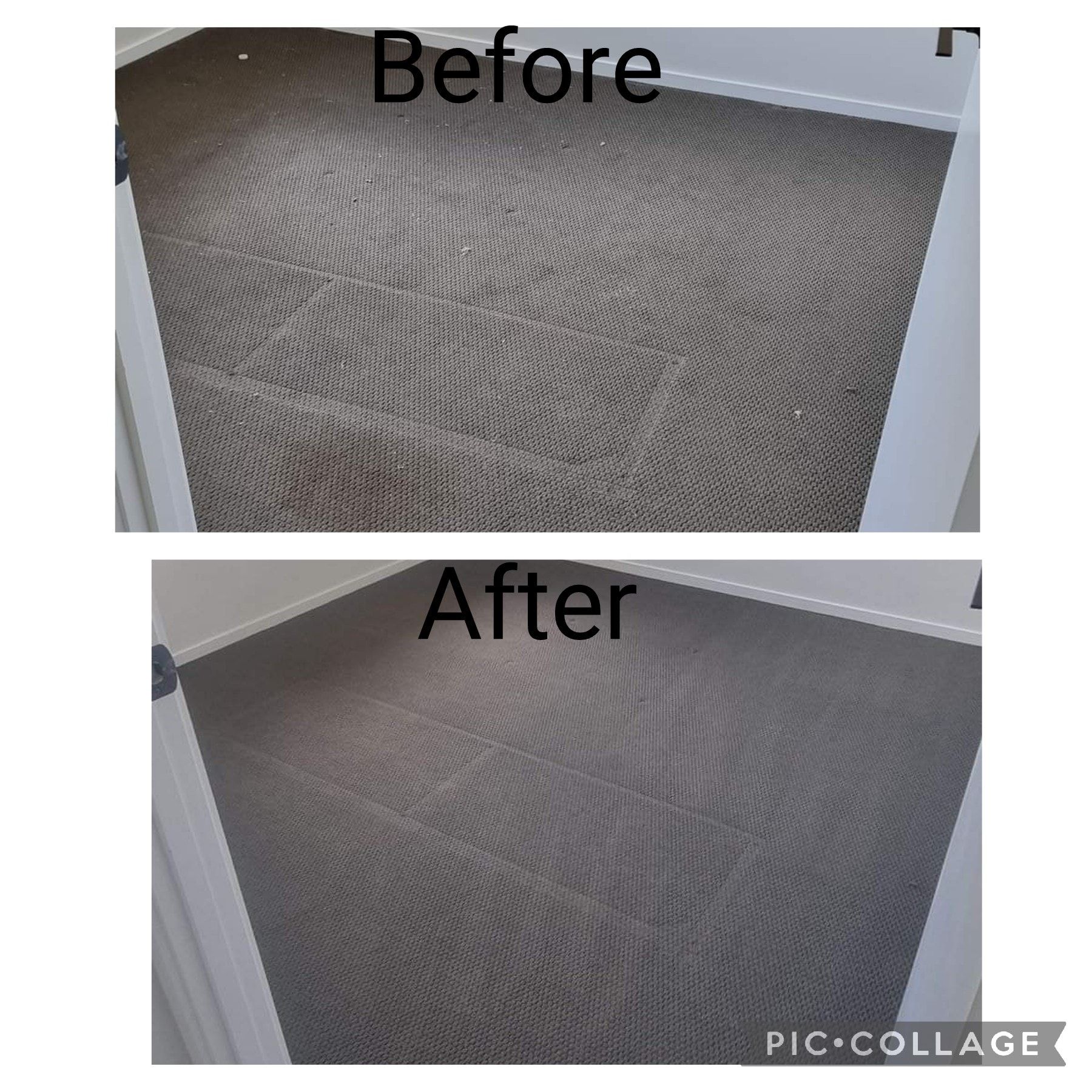 Before And After Carpet Clean — Professional Cleaning Company in Pialba, QLD