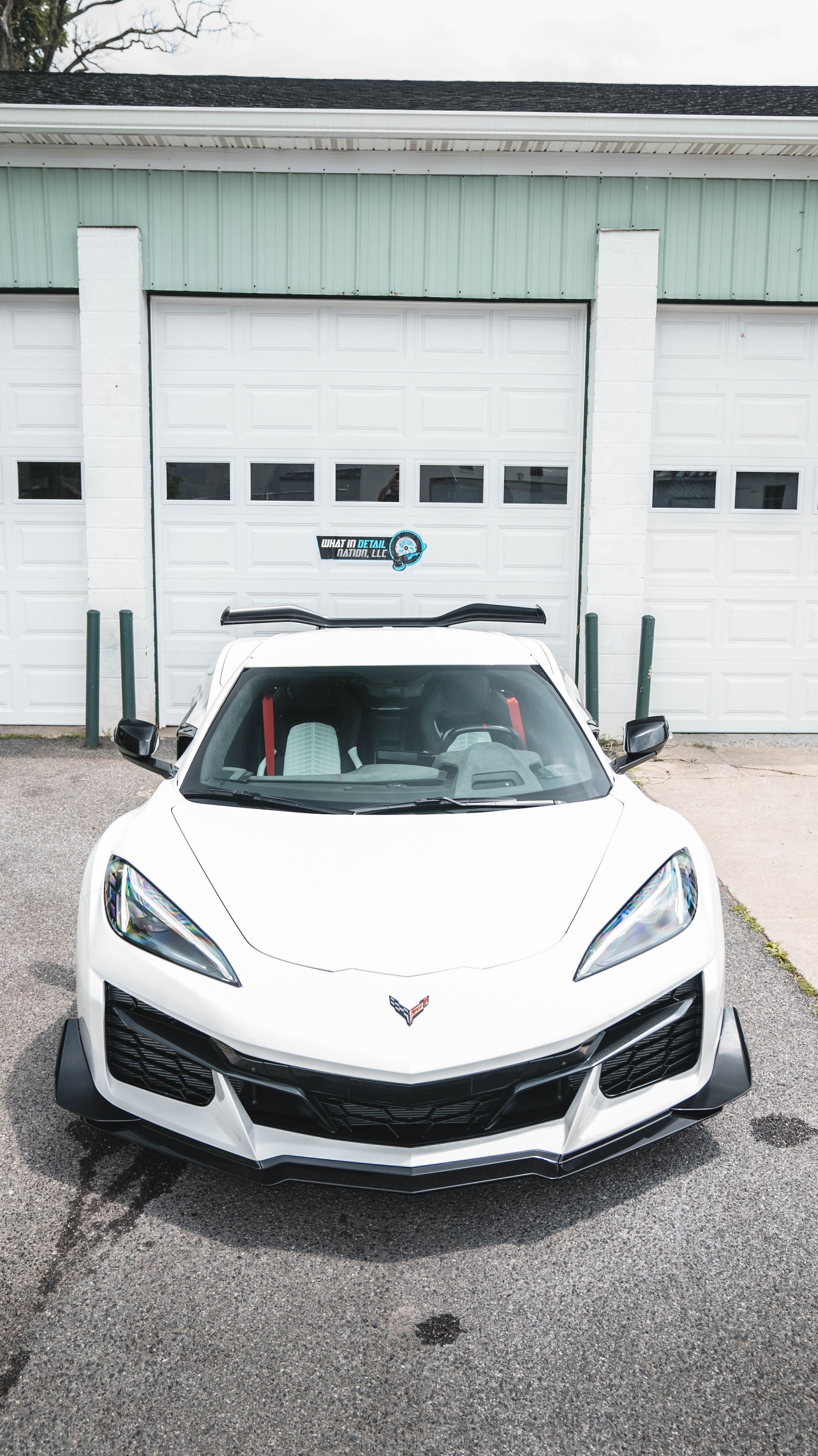 Certified technician applying ceramic coating Reisterstown Maryland What In Detail Nation