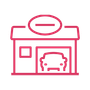 Car Garage Icon Car Garage Icon