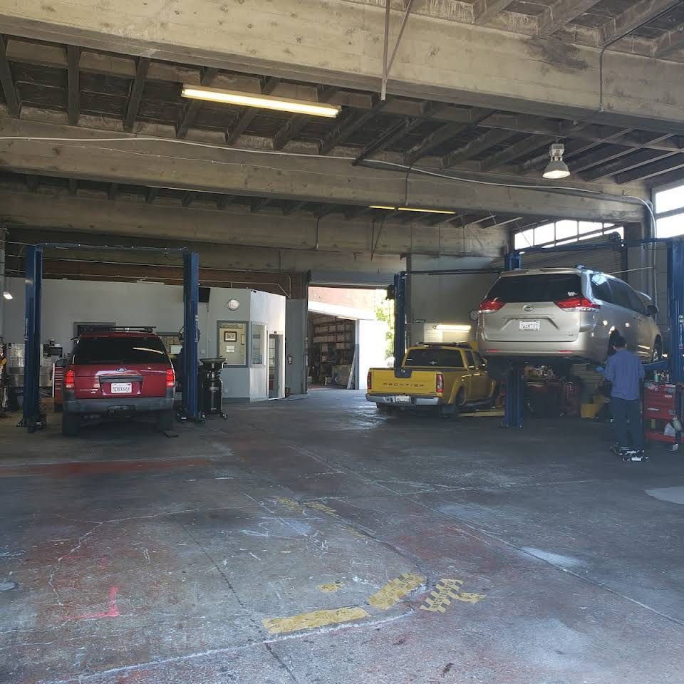 Car Under Maintenance – Burlingame, CA – Tony’s Auto Repair