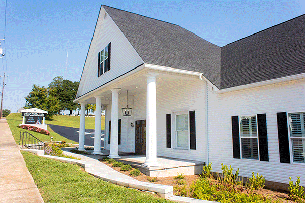 Alvis Miller & Son Funeral Home and Crematory Front Enry