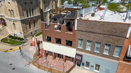 Demolishing a commercial building - Springfield, IL - Jaren Industries