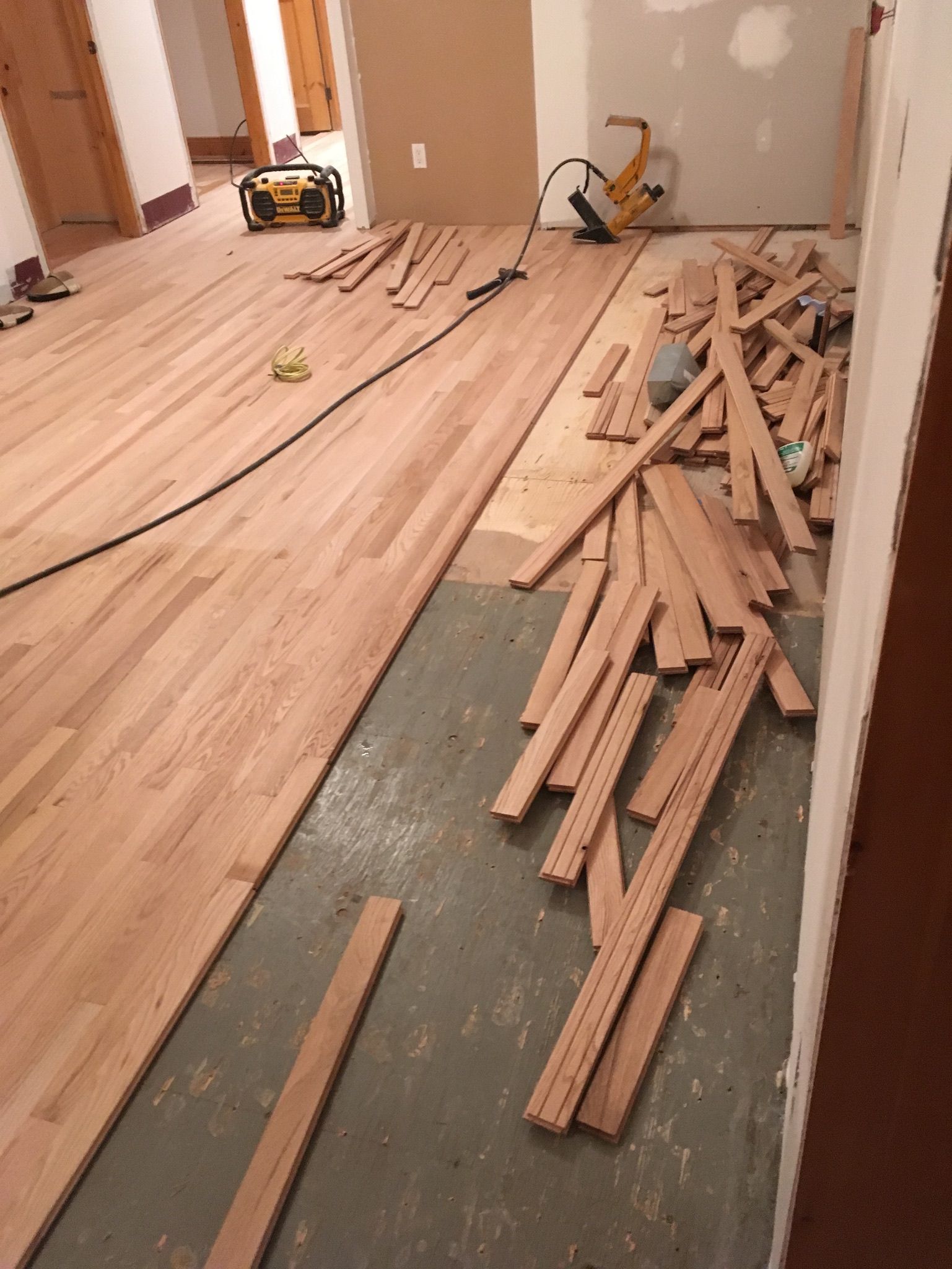 Installation de plancher