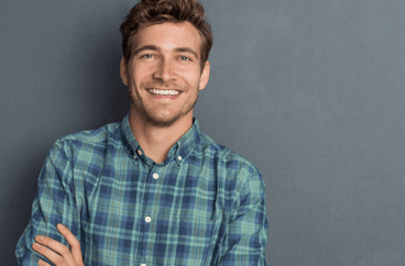 Man with good teeth  — Dental Care in Bridgewater, MA