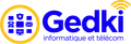 Logo pour Gedki, une entreprise française de technologies de l'information et de télécommunications