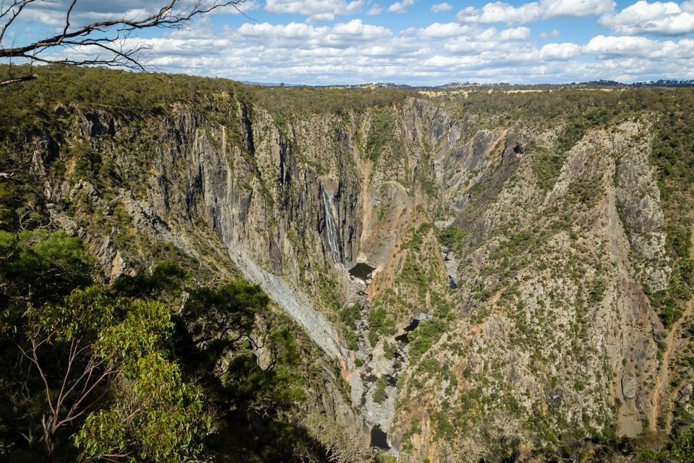 A View of A Canyon from The Top of A Cliff — Podium Solar in Cameron Park, NSW