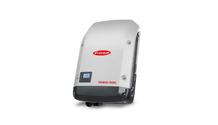 A picture of a solar inverter on a white background.