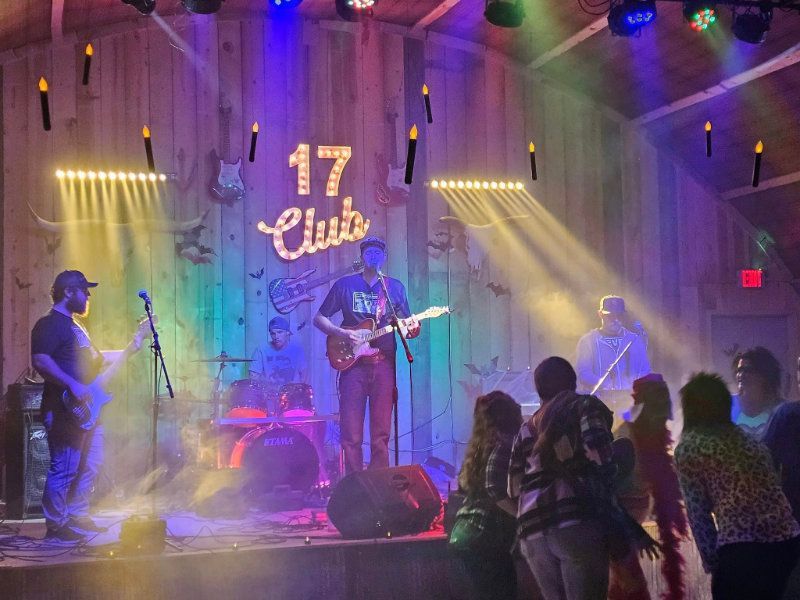 Fast Forward playing a show at Club 17