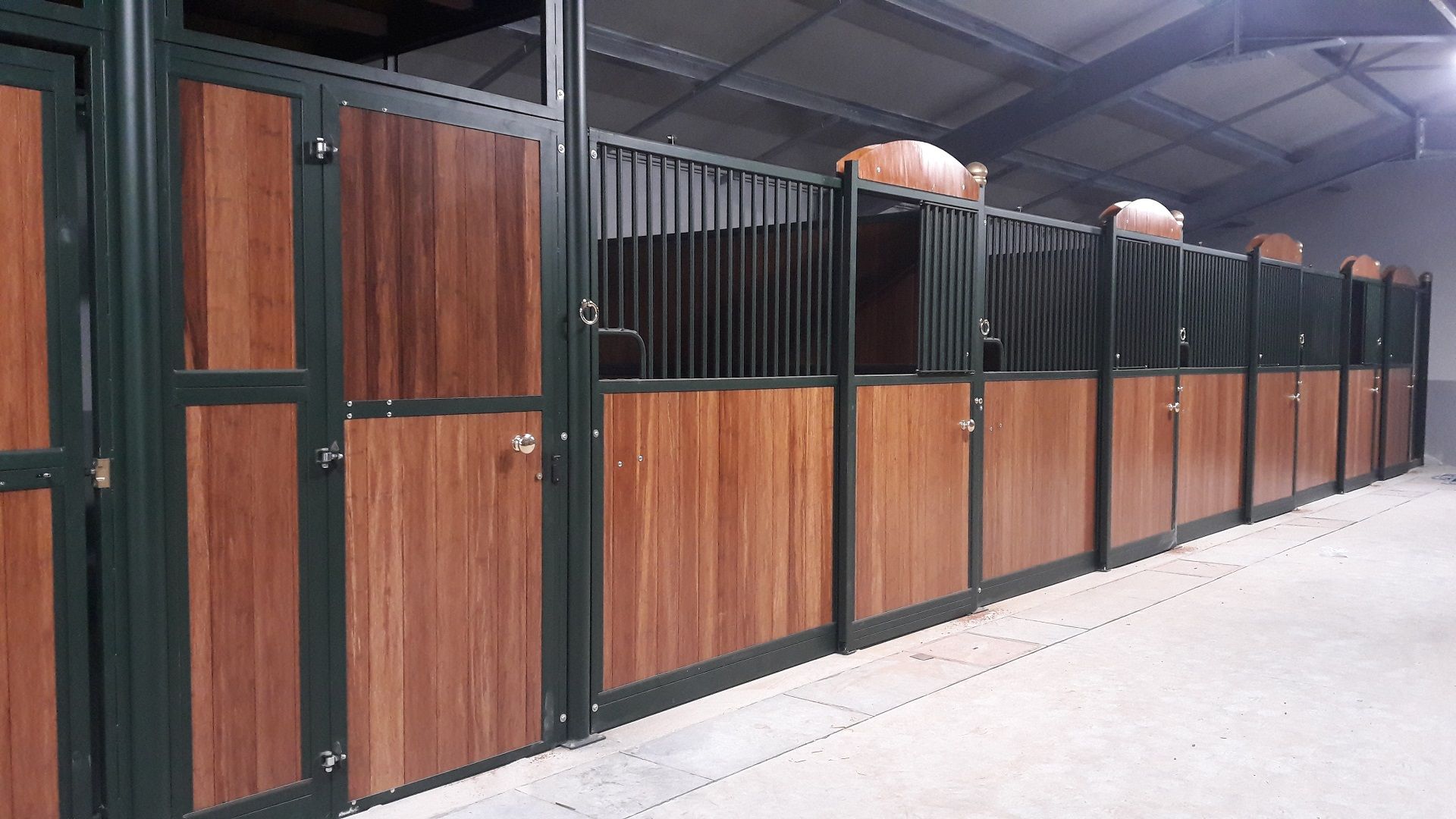 Frontale da interno modello EVO con tamponamenti in Bamboo