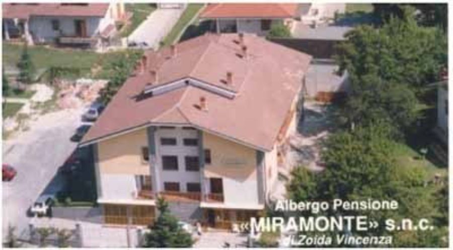 albergo immerso nel verde