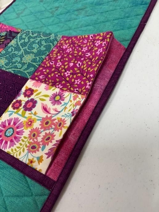 Close-up of a Quilted Textile — Lyn-Jelle Crafts in Emu Park, QLD