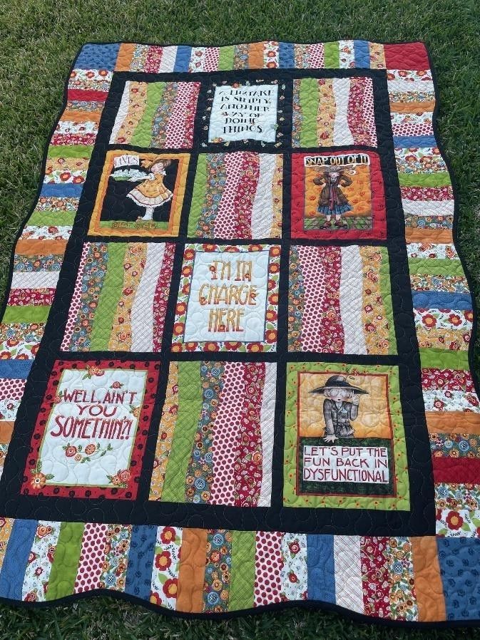 Quilt With Farm Animal Blocks — Lyn-Jelle Crafts in Emu Park, QLD