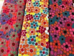 Floral Fabrics — Lyn-Jelle Crafts in Emu Park, QLD