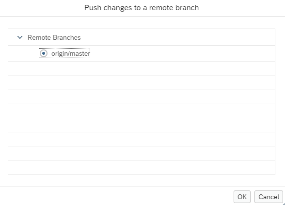 Origin/master remote branch