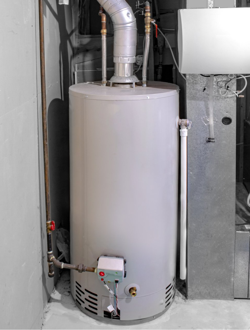 Gray Water Heater Tank - Glenview, IL - Village Plumbing & Sewer Service, Inc.