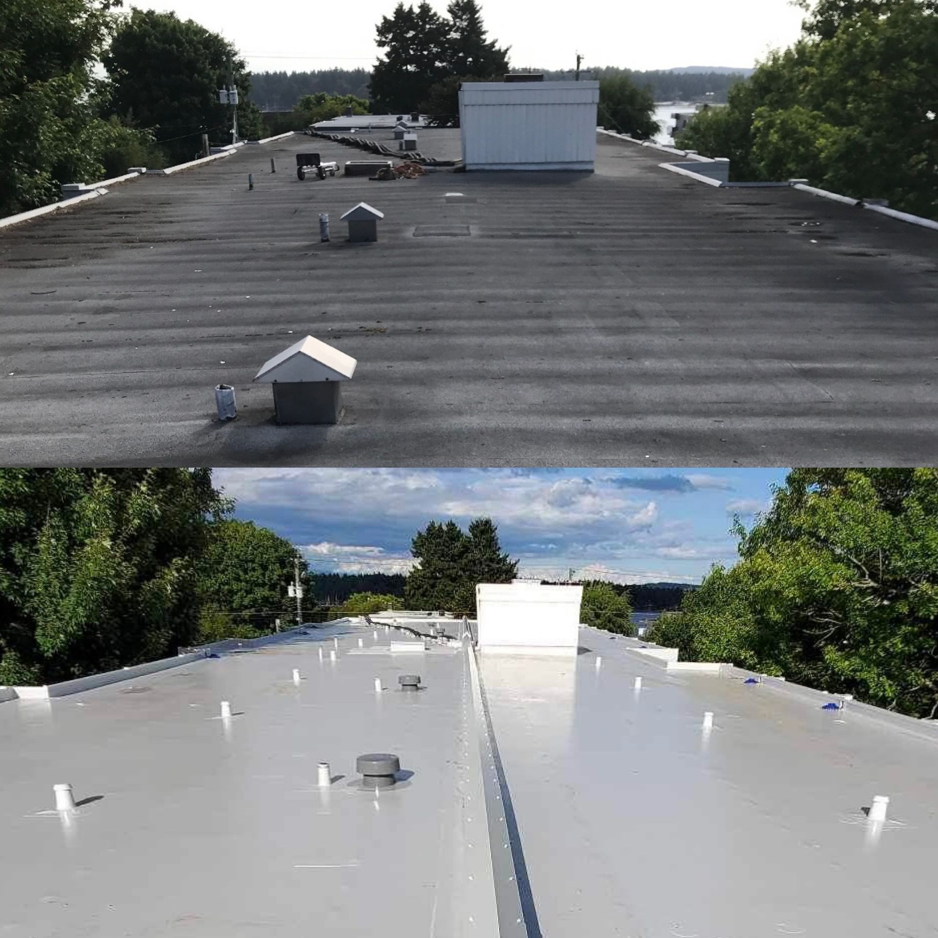 Flat Commercial Roof Repair