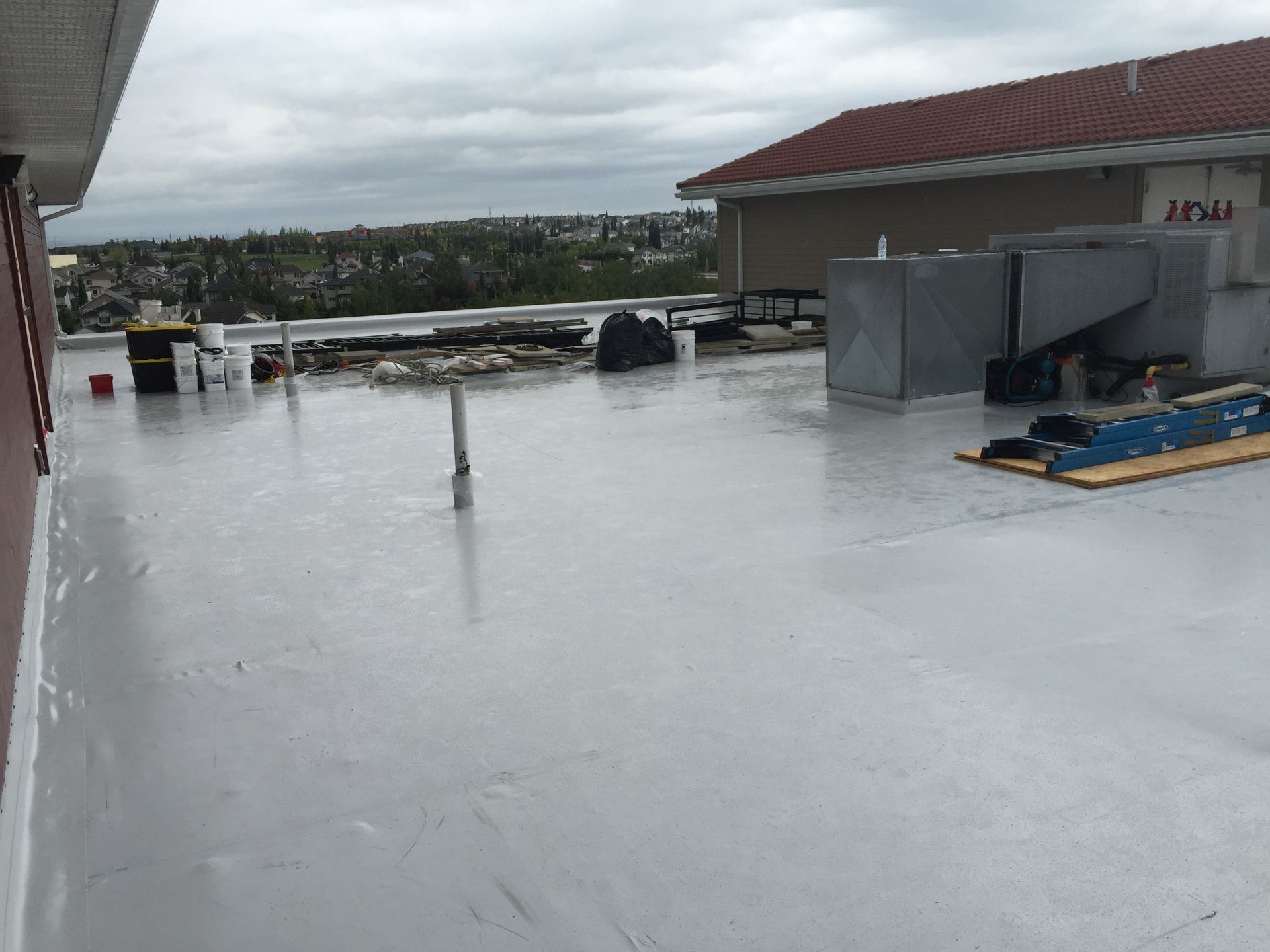 Flat Roof Installation