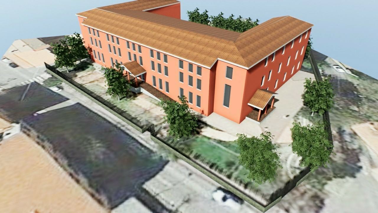 progetto 3d per la realizzazione di complessi residenziali
