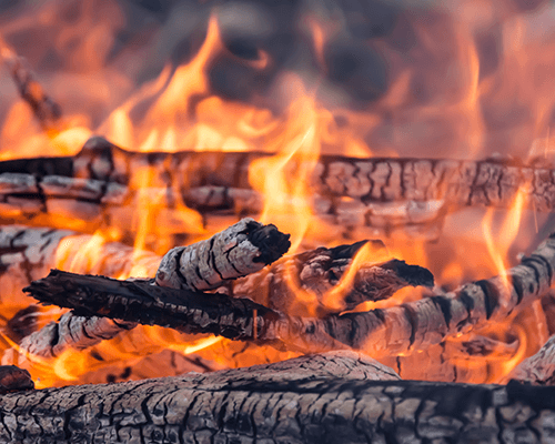 della legna a fuoco