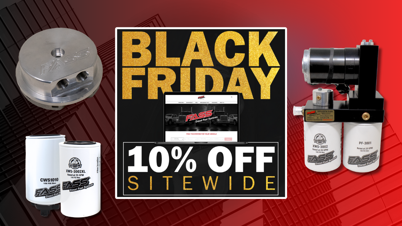 FASS Fuel Systems Black Friday Sale_2025_Main Blog Image