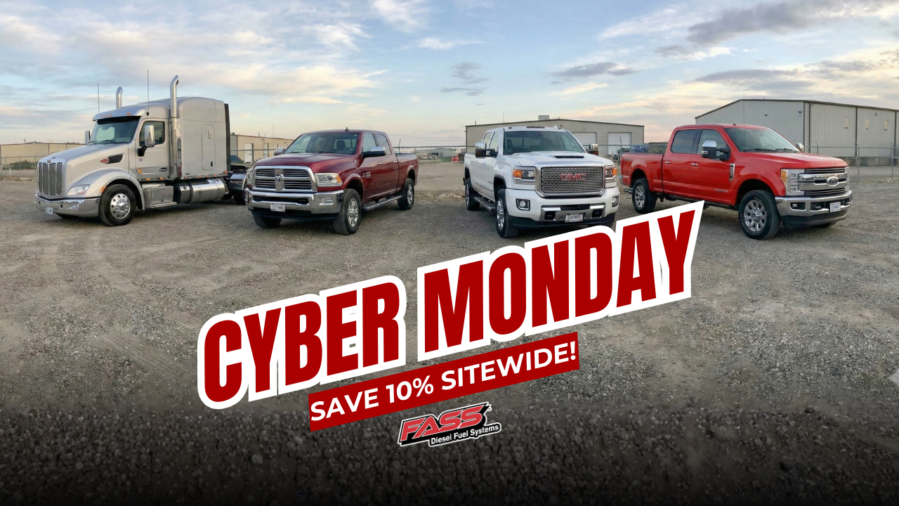 FASS Fuel Systems Cyber Monday Sale_Blog Image