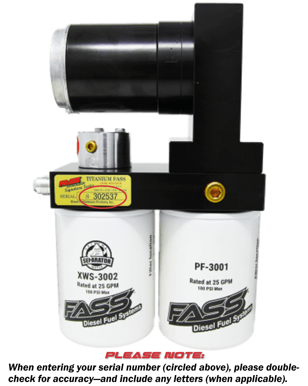 fass signature series pump