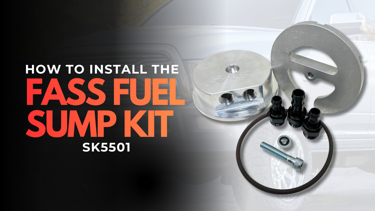 How to install the FASS Single-Bolt Sump Kit (SK5501)_Blog Main Image 