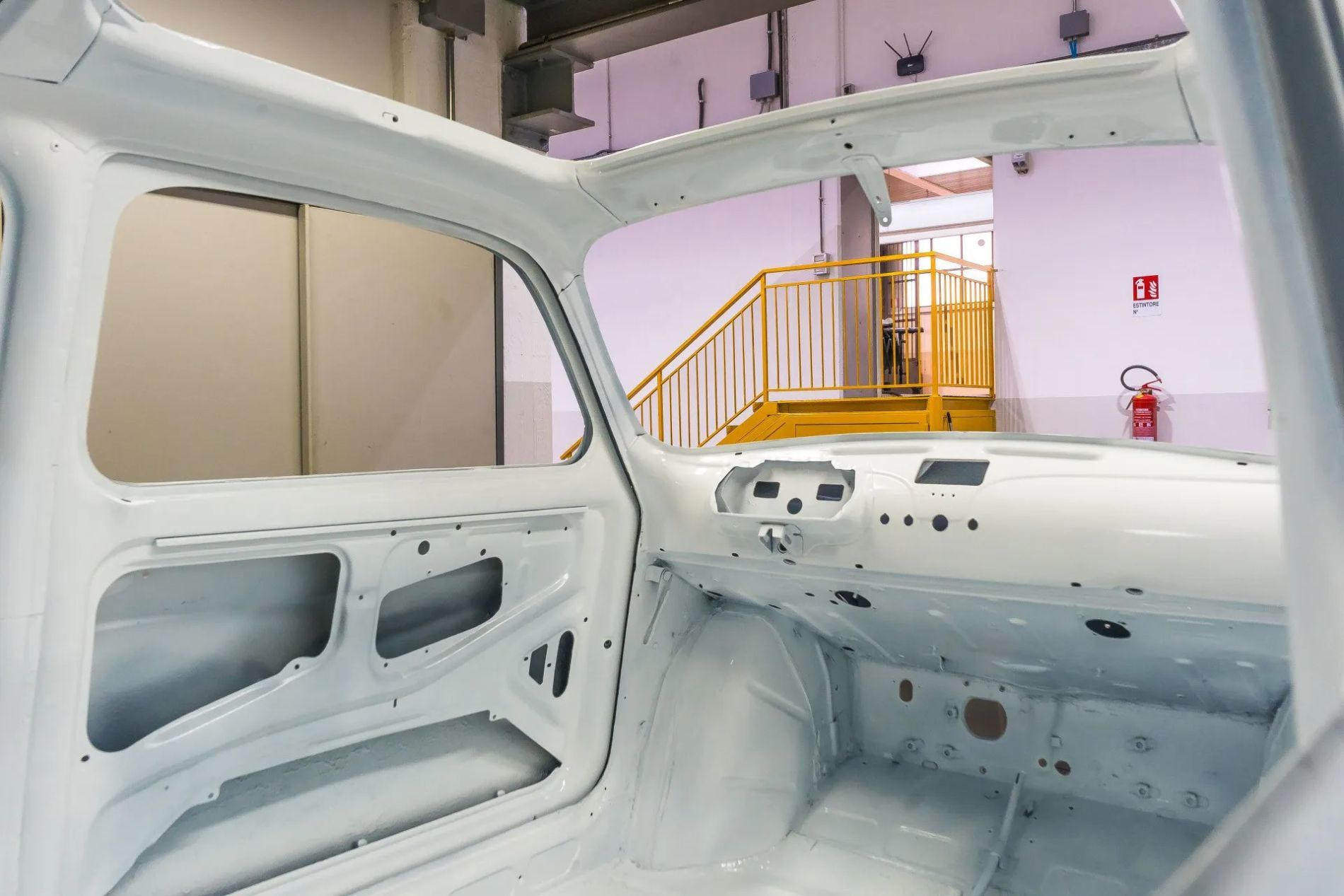 restauro interni di auto d'epoca