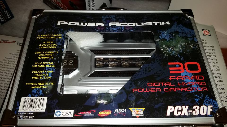 A power acoustik pcx-30f digital hybrid power amplifier