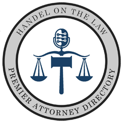 Handle on the Law logo