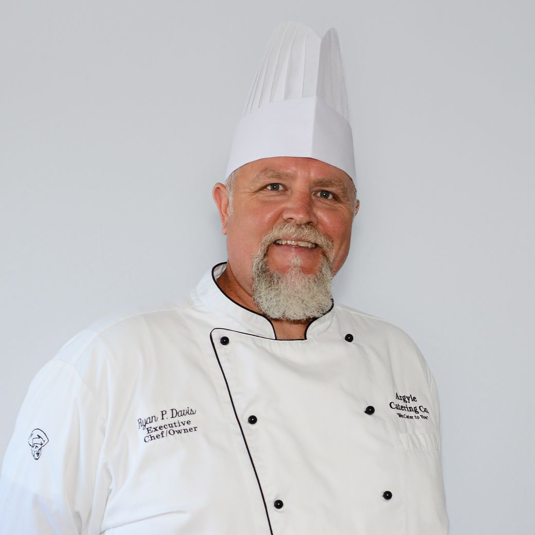 Head Chef of Argyle Catering Ryan P. Davis, With Over 15 Years of Culinary Experience.