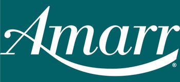 The word amarr is written in white on a blue background