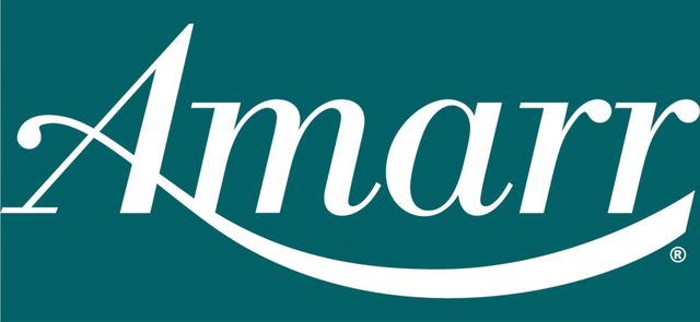 The word amarr is written in white on a blue background