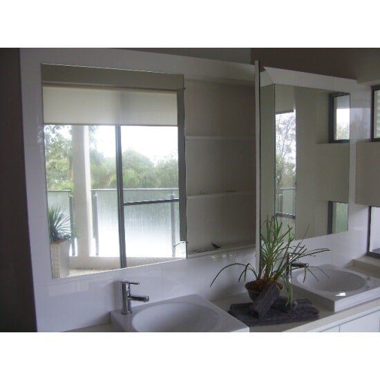 Bathroom with Glass — Bathroom renovations in Cooroy in Cooroy in Cooroy, QLD