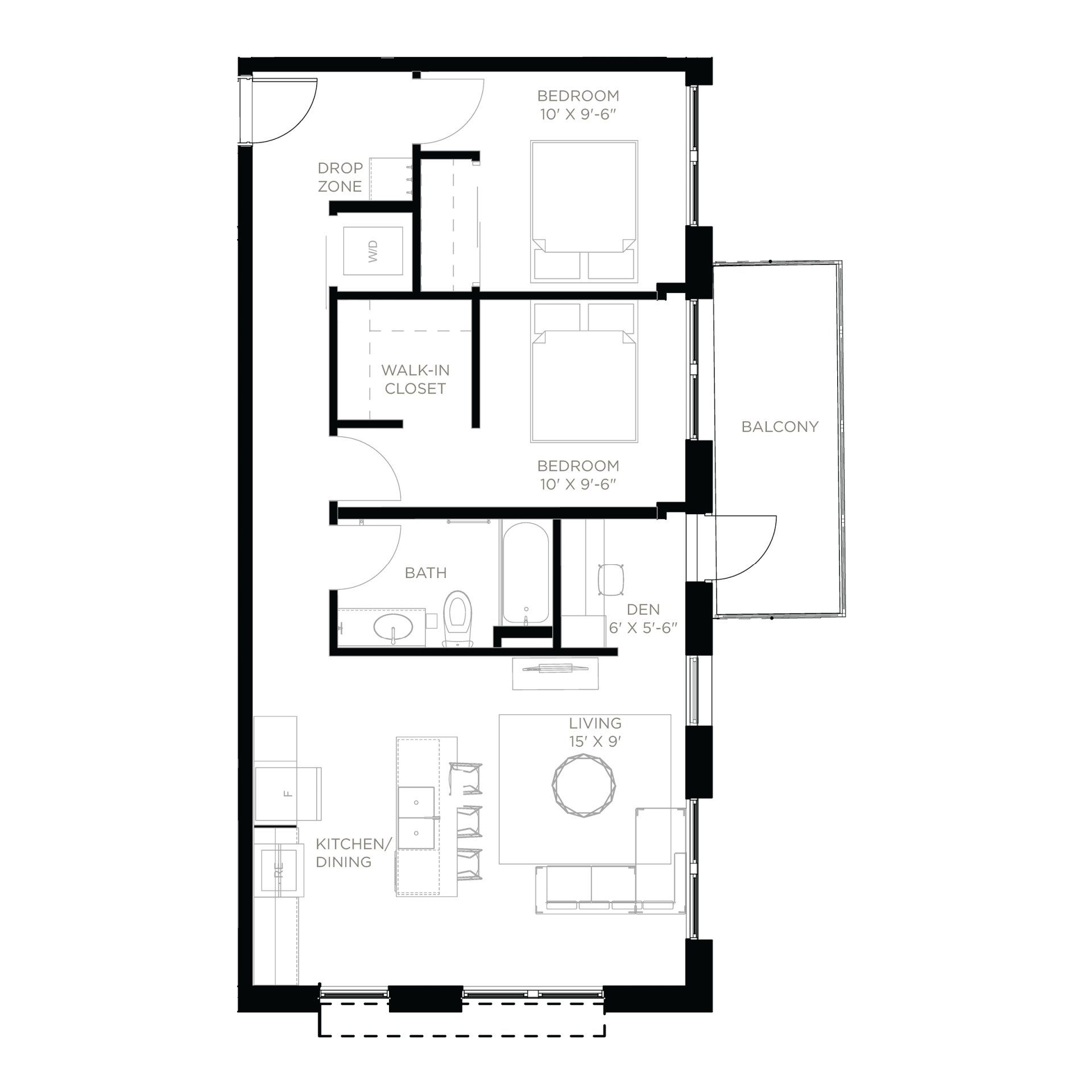 B11-3 Apartment Layout
