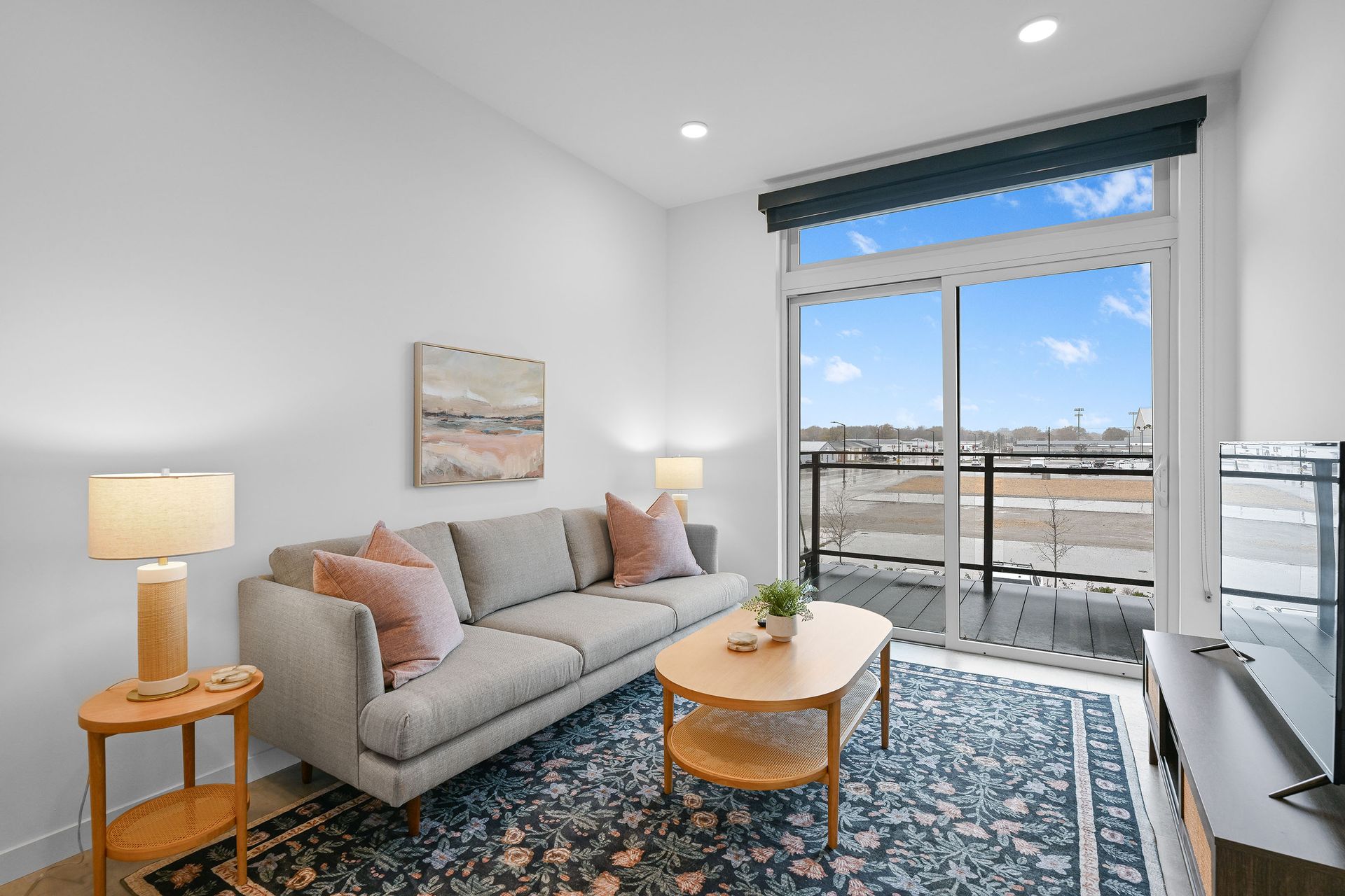 The Common Place furnished living room