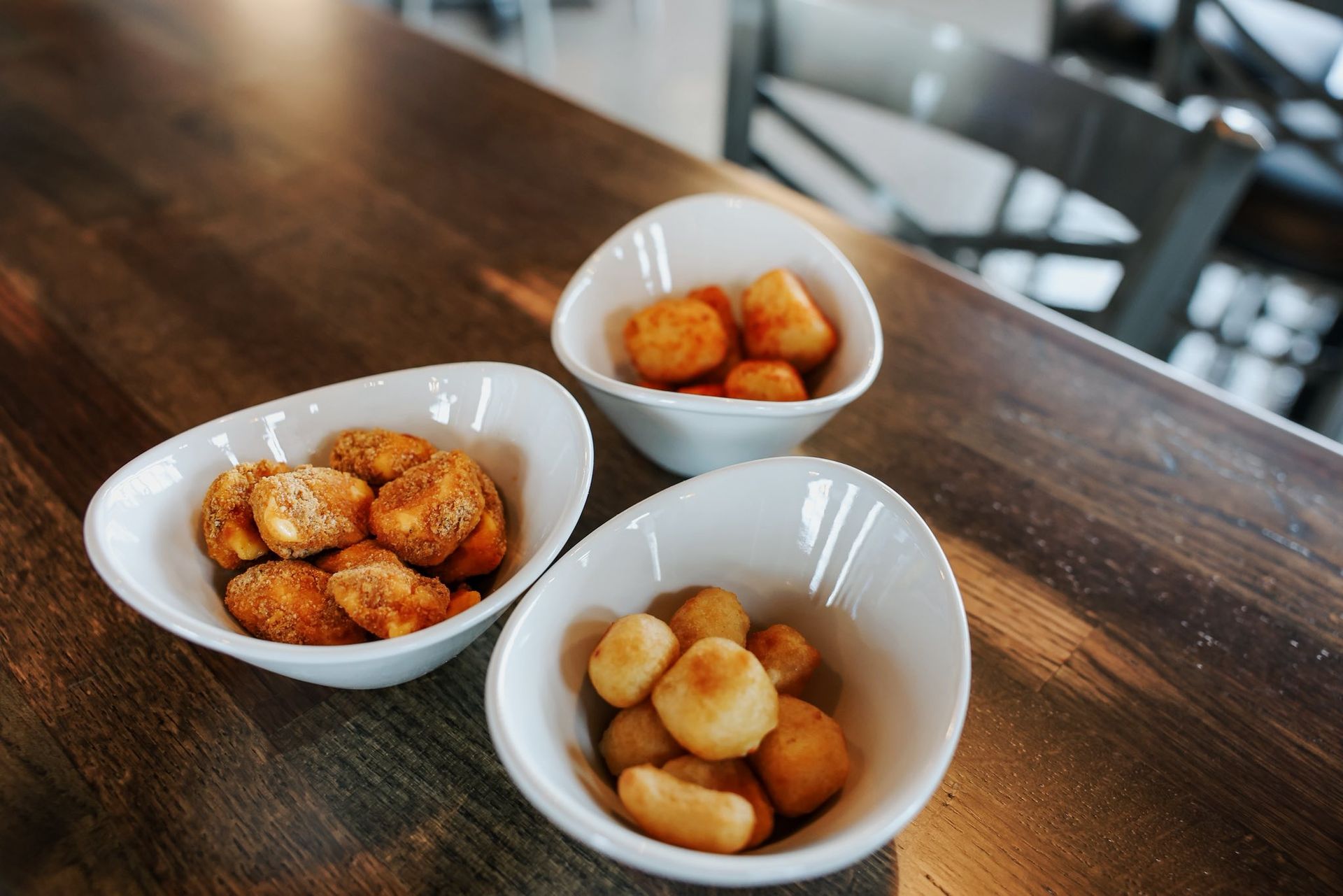 District Pour Haus cheese curds